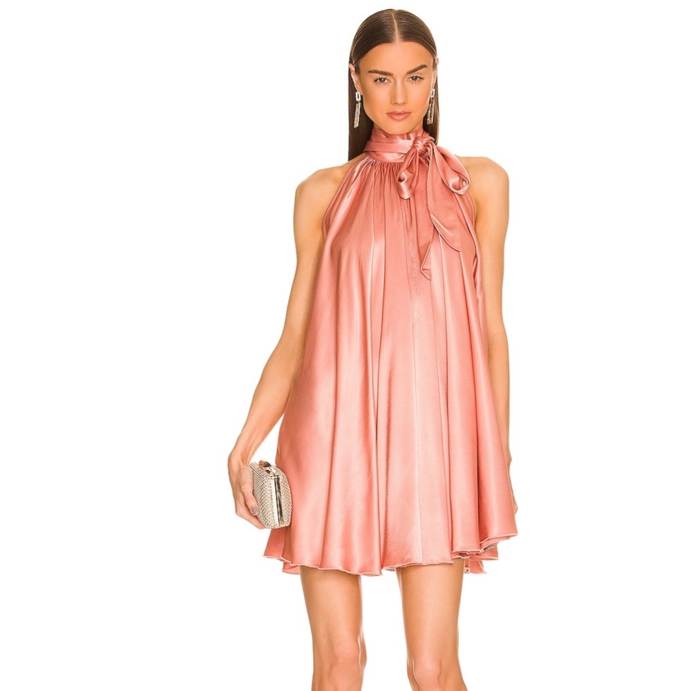 Revolve x Michael Costello Marisol Mino Dress in Pink